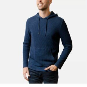 NEW Rainforest Men's Size S Indigo Heather Long Sleeve Knit Sweater